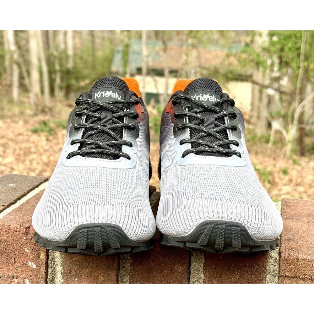 Kricely Men's Trail Running Shoes Walking Hiking Sneakers Sz 12 Men / Worn Once! - Picture 12 of 16